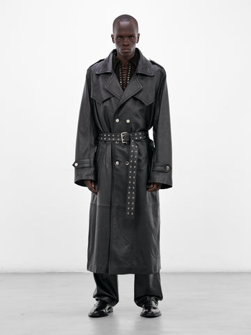 LUDOVIC DE SAINT SERNIN Leather Trench | H.Lorenzo
