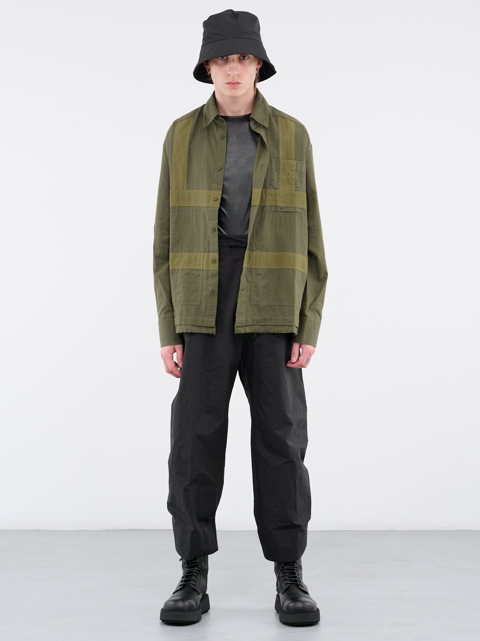 CRAIG GREEN Patchwork Shirt | H.Lorenzo - styled
