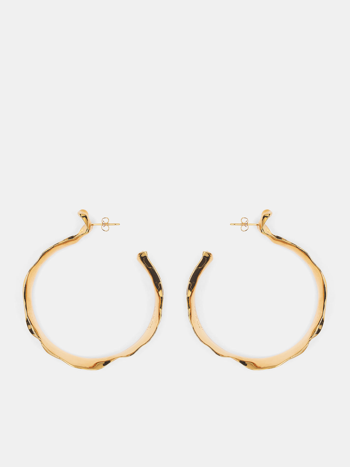Sterling Silver Daimon Hoops (D05-G-DAIMON-HOOPS-GOLD)