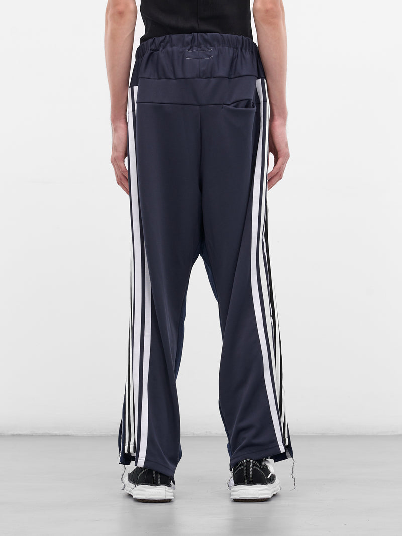 Black Deconstructed Track Pants (DC-NS-PT-10-MULTI)
