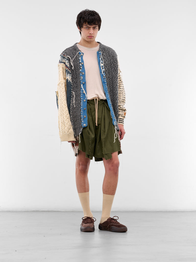 Deconstructed Patchwork Knit Sweater (DC-NS-KN-03-MULTI)