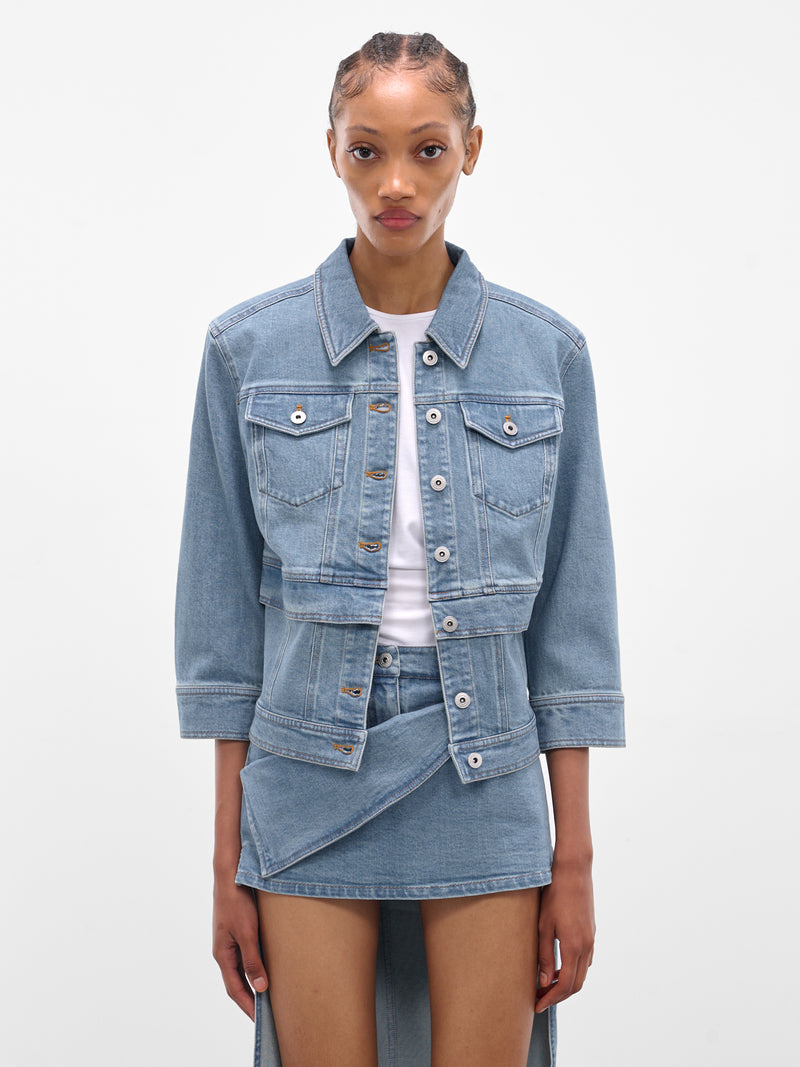 NICOLA BROGNANO Denim Bi Jacket | H.Lorenzo - front