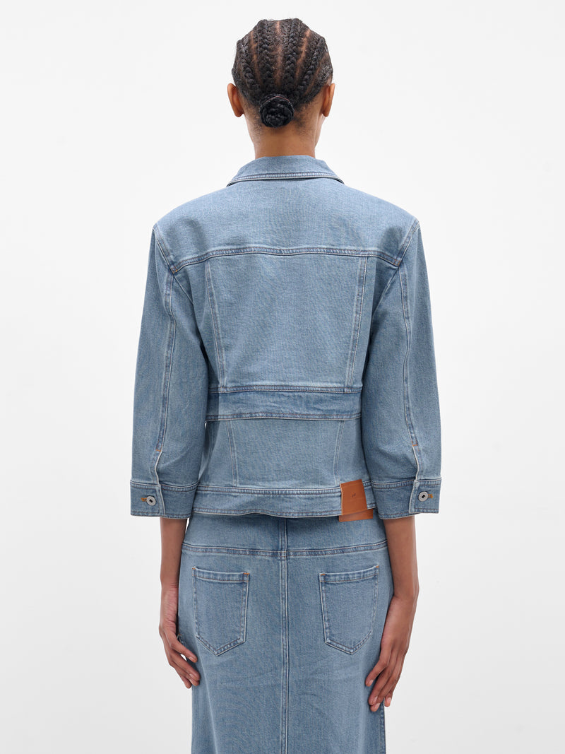 NICOLA BROGNANO Denim Bi Jacket | H.Lorenzo - back
