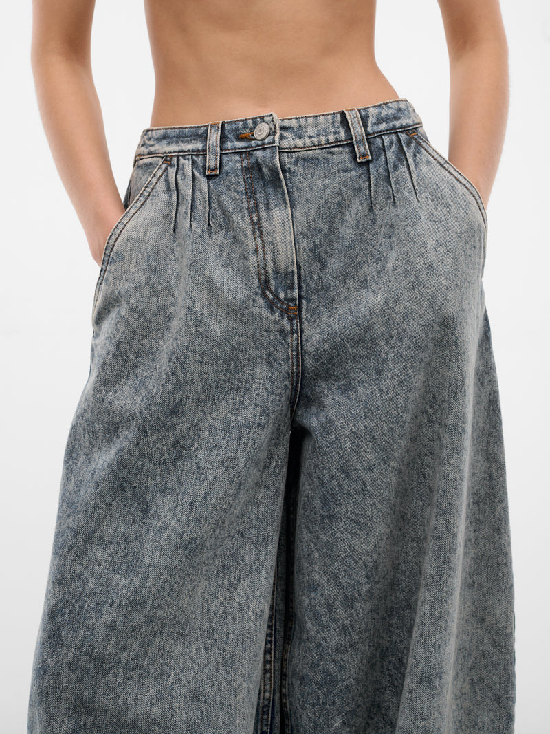Blue Vintage Denim Baggy Jeans (DENIM11-VINTAGE-BLUE)