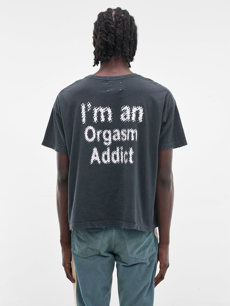 MARKING DISTANCE Distressed Addict Tee | H.Lorenzo