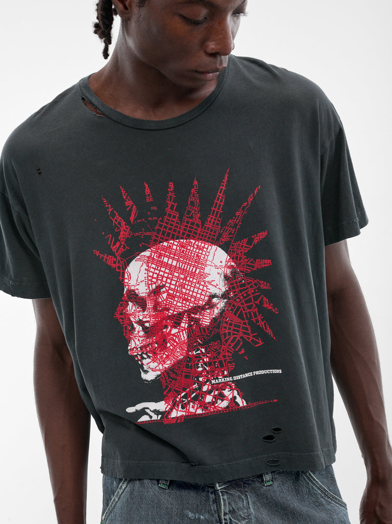 MARKING DISTANCE Distressed Repo Man Tee | H.Lorenzo - detail 1