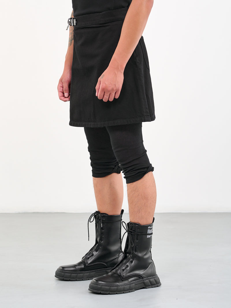 JW ANDERSON Padlock Strap Mini Skirt | H. Lorenzo - side