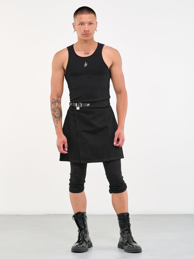 JW ANDERSON Padlock Strap Mini Skirt | H. Lorenzo - styled