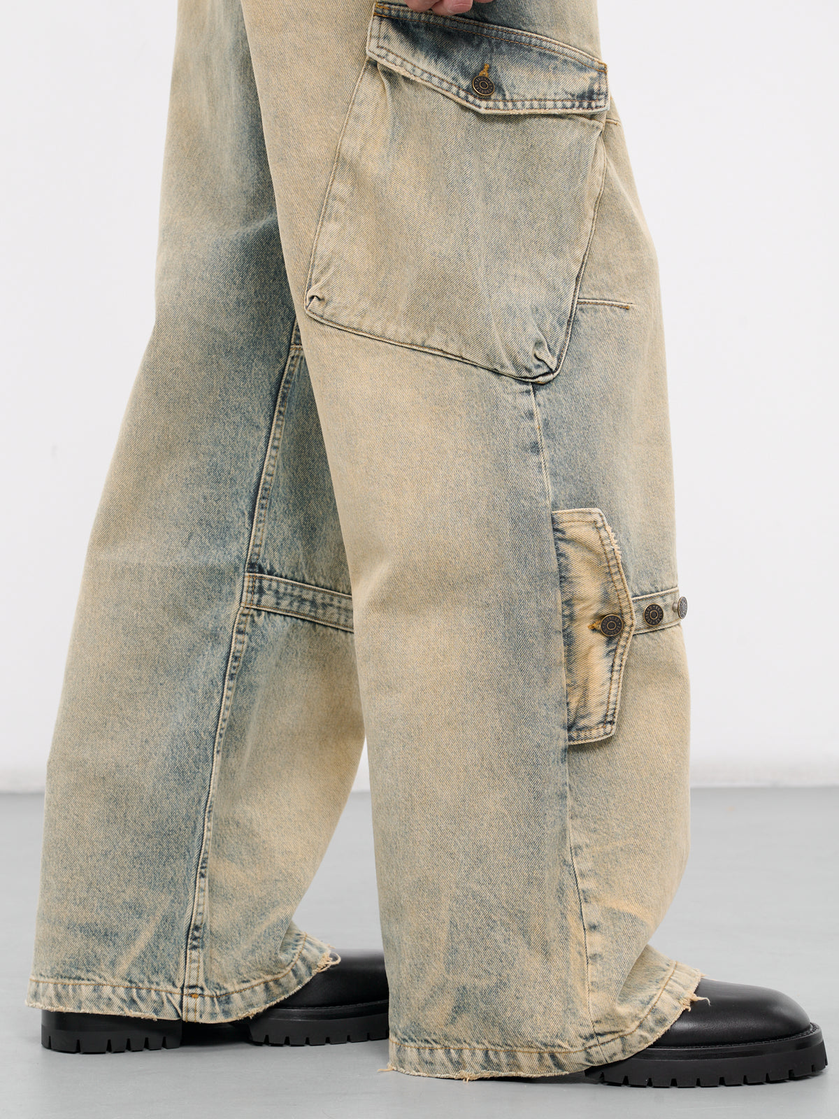 Stonewashed Jeans (DN-001-B-CHAMPAGNE-STONEWASHED)