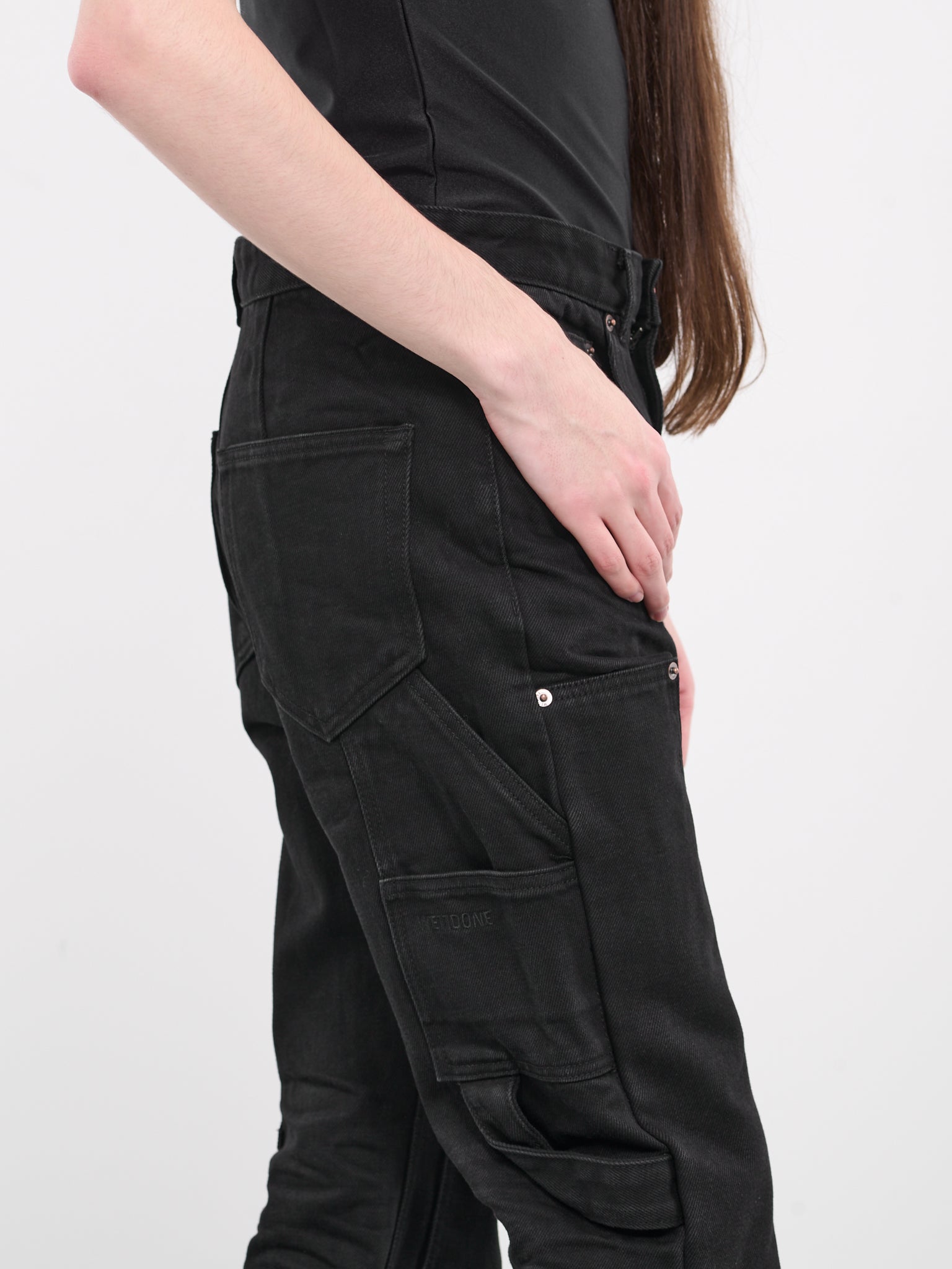 Wave Denim Work Jeans (DP0-24-337-M-BLACK)