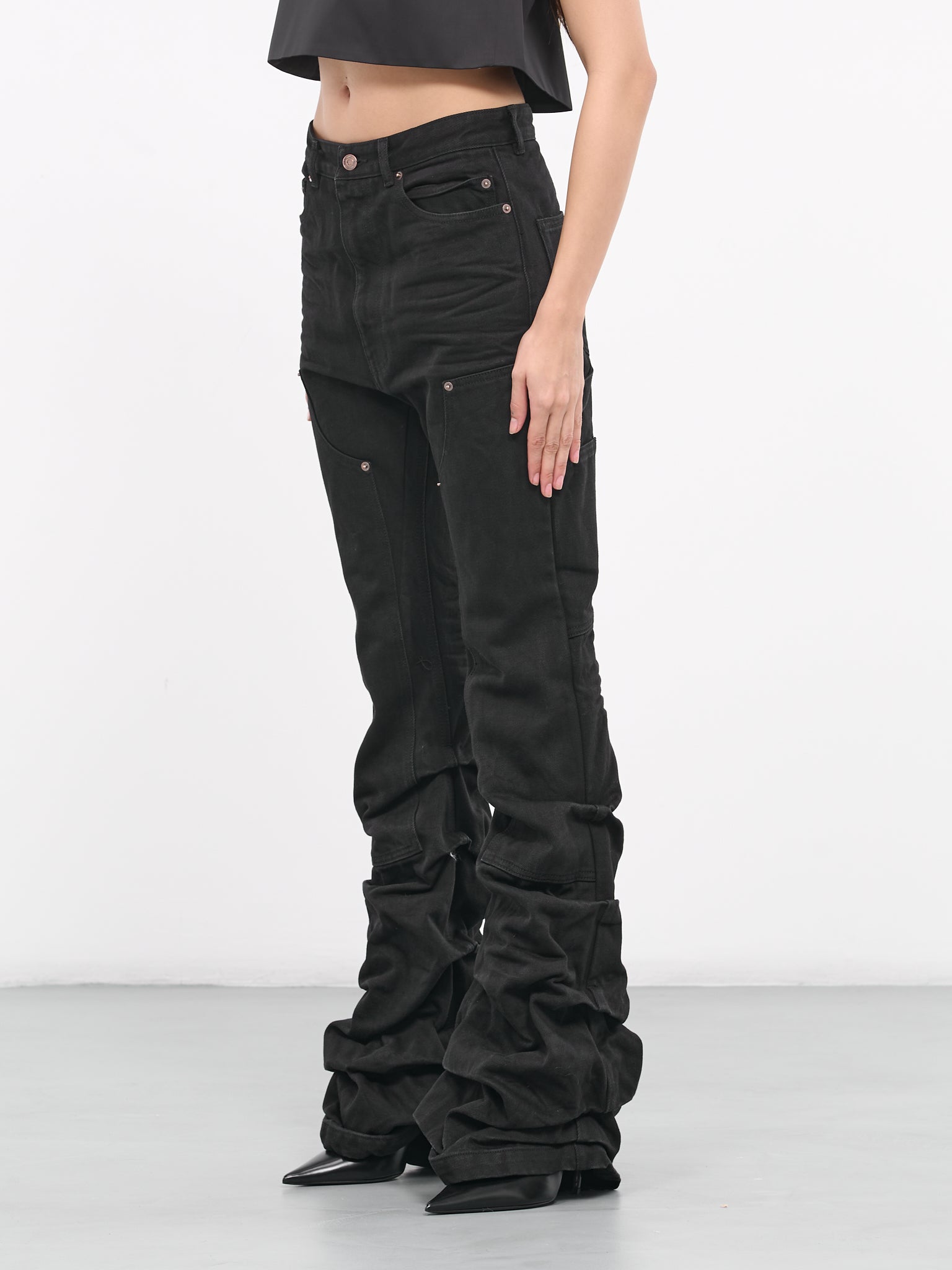 Wave Denim Work Jeans (DP0-24-338-W-BLACK)