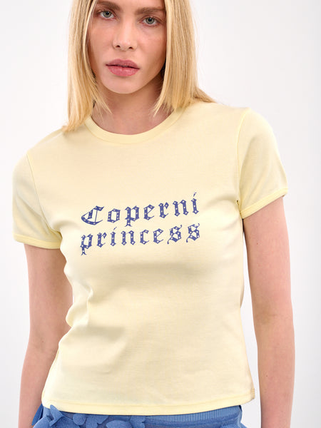 その他 Princess T-Shirt - Coperni x Disney - Cotton - Yellow Disney x Coperni Princess Slim-Fit Tee - Yellow – Kith
