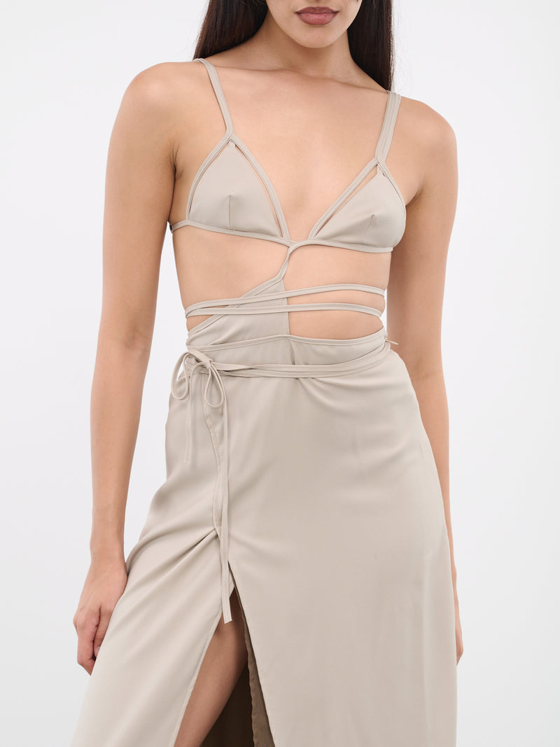 Wrap Dress (DR08-03-SAND)