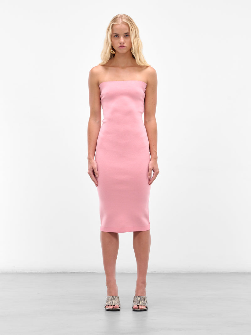 The Pink Sera Knit Dress (DRW00709AK00269-LIGHT-PINK)