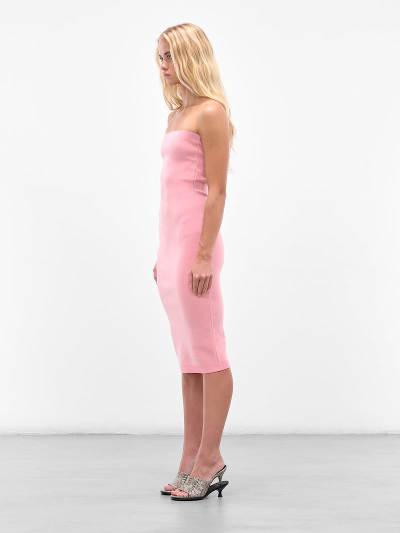 The Pink Sera Knit Dress (DRW00709AK00269-LIGHT-PINK)