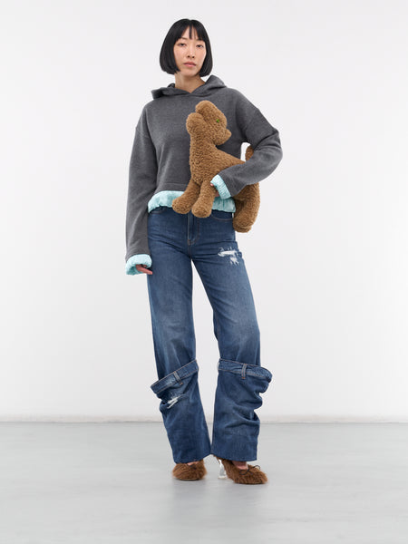 FASHION AND LIFE　DUARTE JEANS デュアルテジー Henry Duarte | Jeans | Henry Duarte Lace Up Embellished