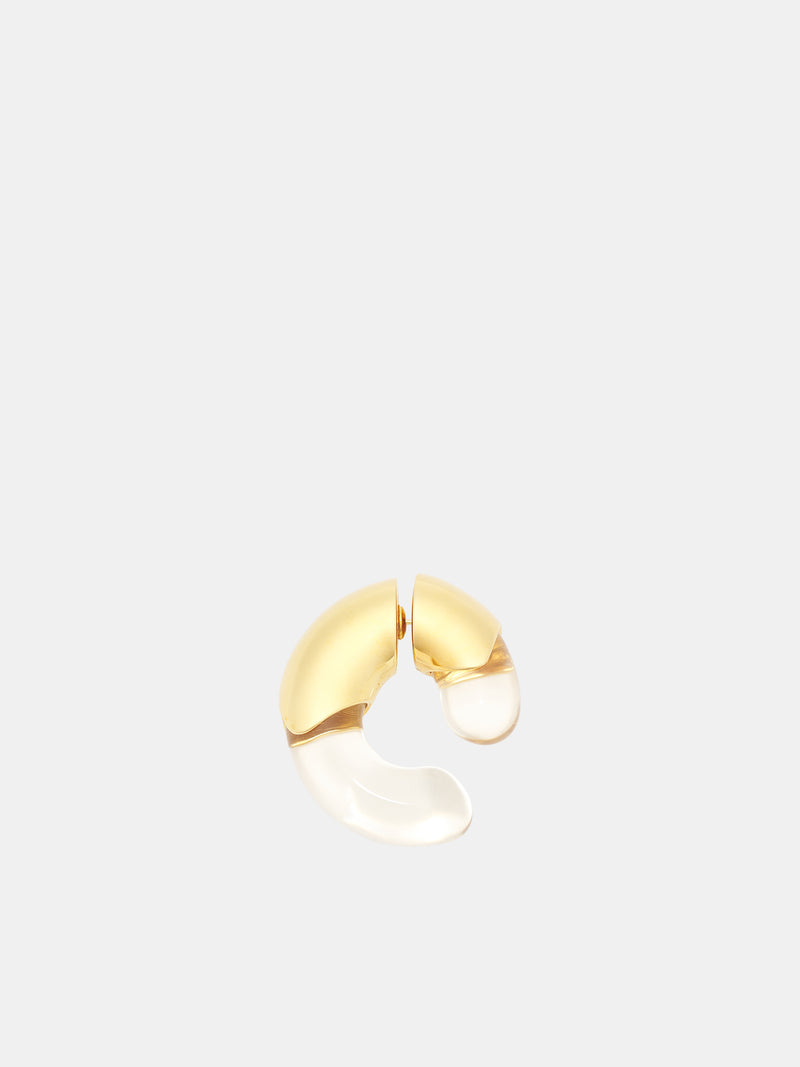 E4 Gold & Resin Earring (E4-GX-GOLD)