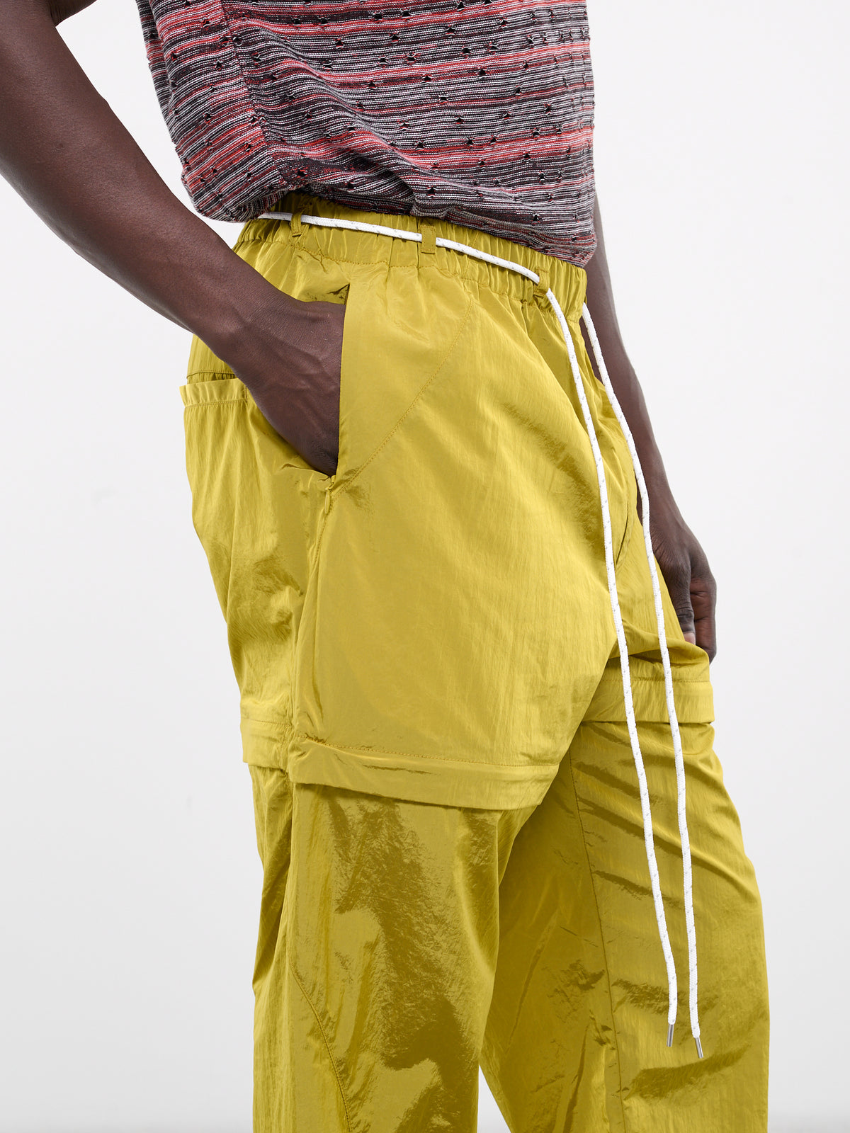 Elasticated Drawstring Trousers (EM-PT-M09-GOLD)