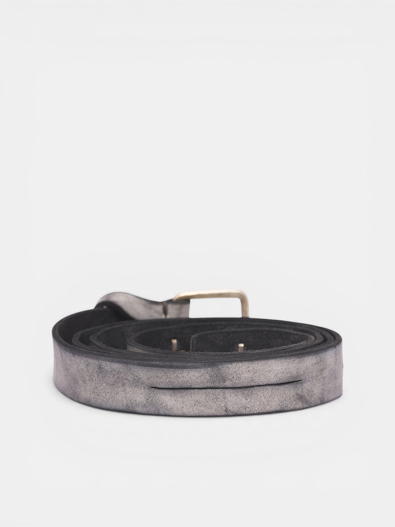 Carbon Leather Cross Belt (EQ2C-GR 3-0-CARBON)