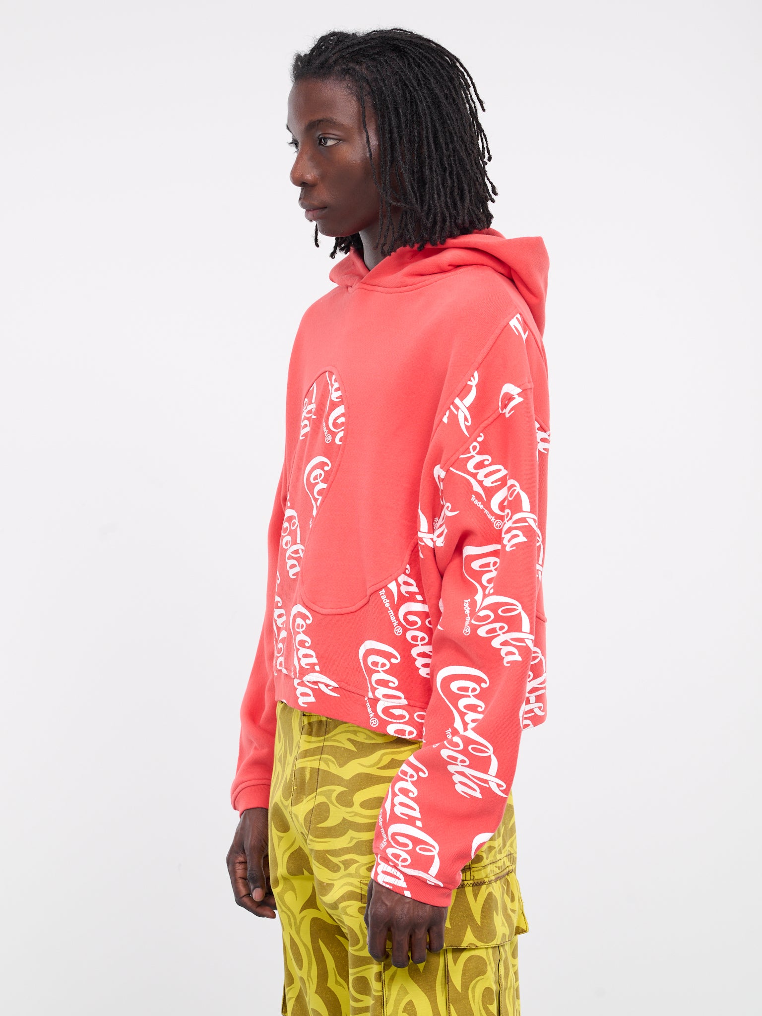 Coca-Cola Swirl Hoodie (ERL08T024-RED)