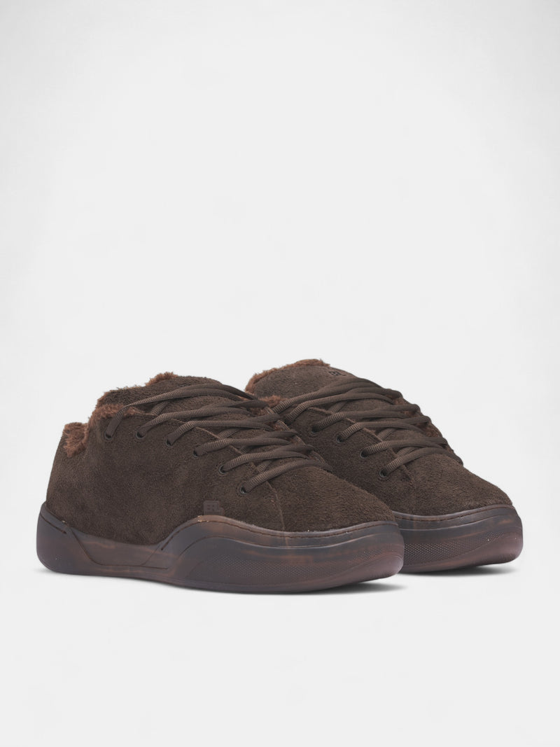 Brown Suede Skater Vamp Sneakers (ERL11SH02-MUD)