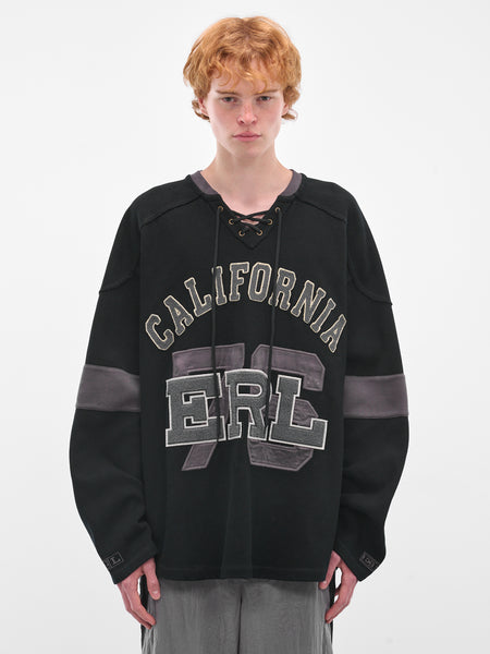 シャツ LAST NEST / leather hockey jersey LAST NEST LEATHER HOCKEY JERSEY bark着用 - メルカリ