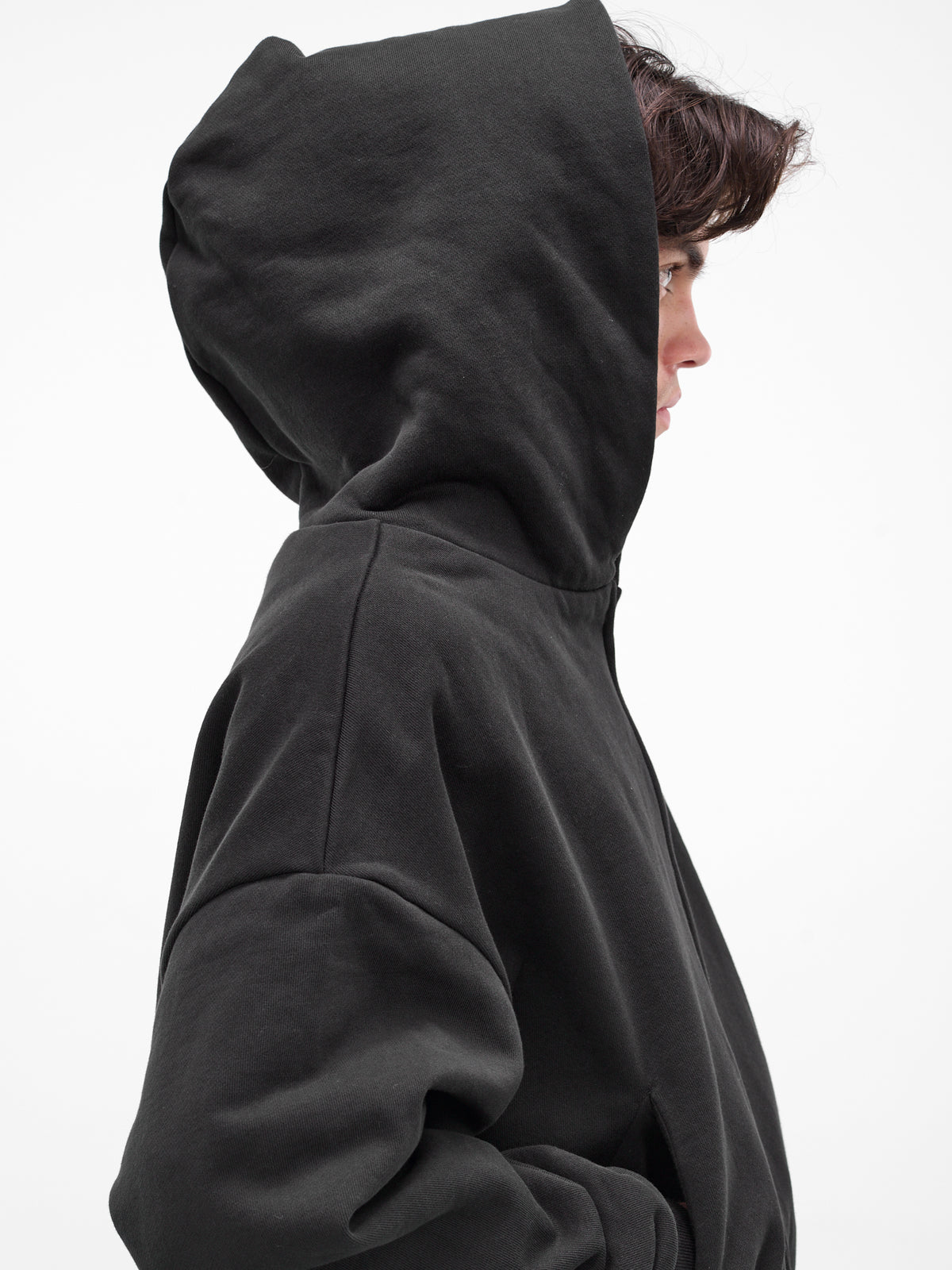 Black Thermal Lined Zip Hoodie (ES2488-SOOT)