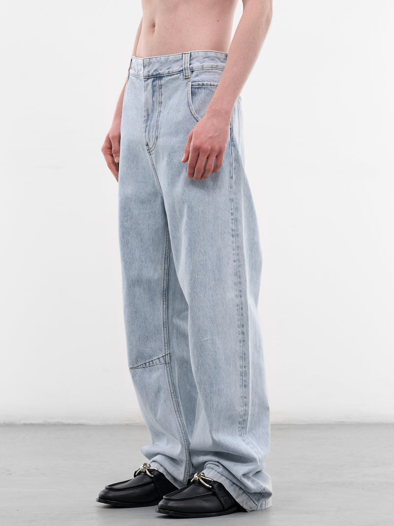 Blue Denim Gem Jeans (ESSS26DP03259-OLD-BLUE)