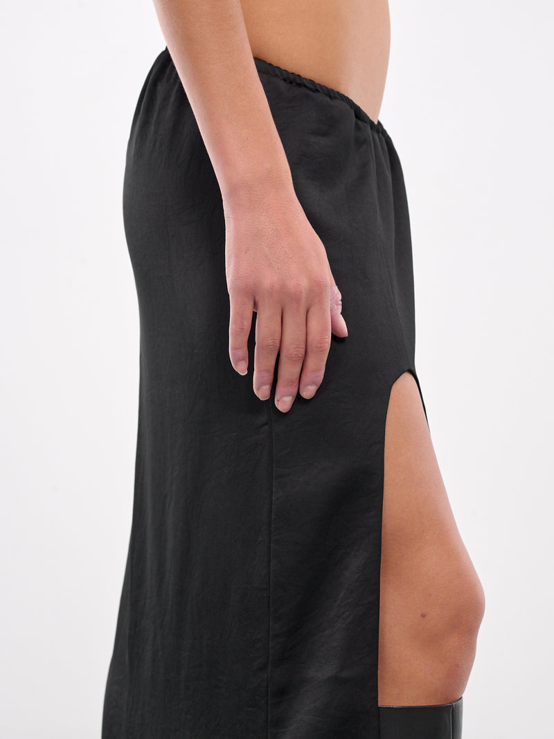 Oval Slit Skirt (EV026YR004-ONYX)