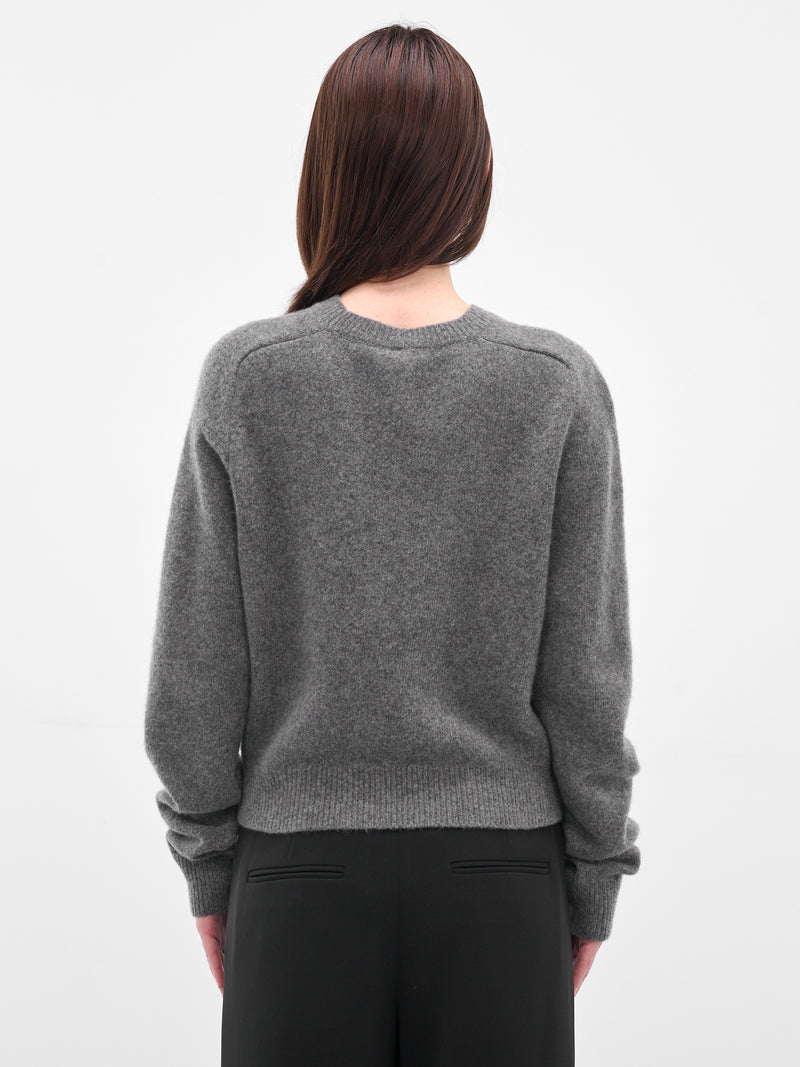 Gray Cashmere Bad Romance Sweater (F25K4-BAD-ROMANCE-DOVE)