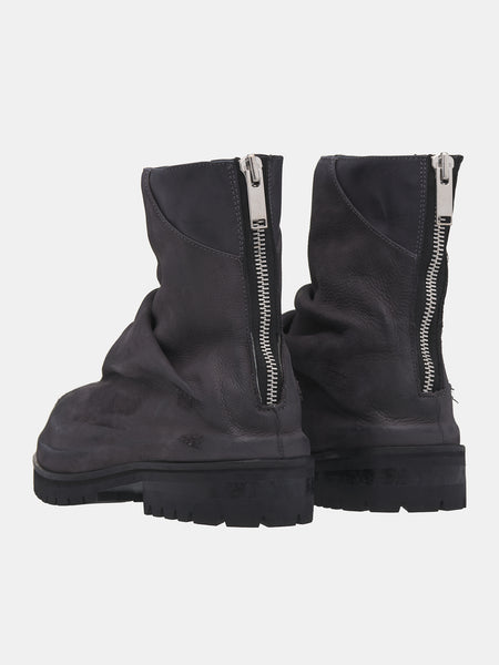 靴 MONTAIGNE 25 DERB CORDOVAN/LACCATO NERO MONTAIGNE 25 DERB CORDOVAN/LACCATO NERO