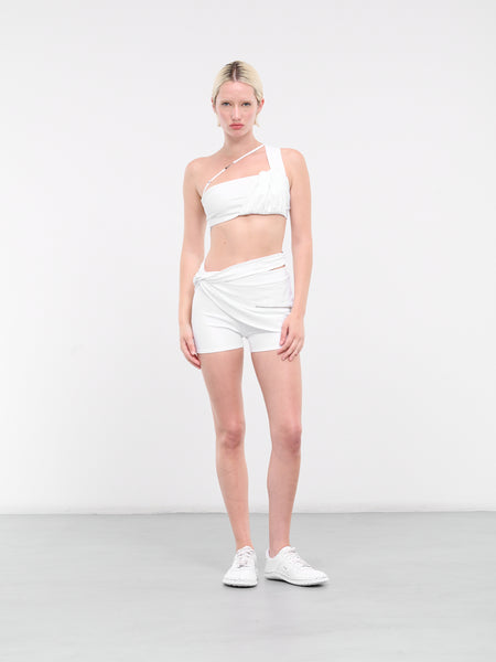 JACQUEMUS × NIKE / リブショートトップ