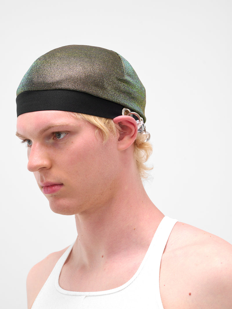 Gold Stretch Skull Cap Beanie (FLAW25WMBN-GOLD)