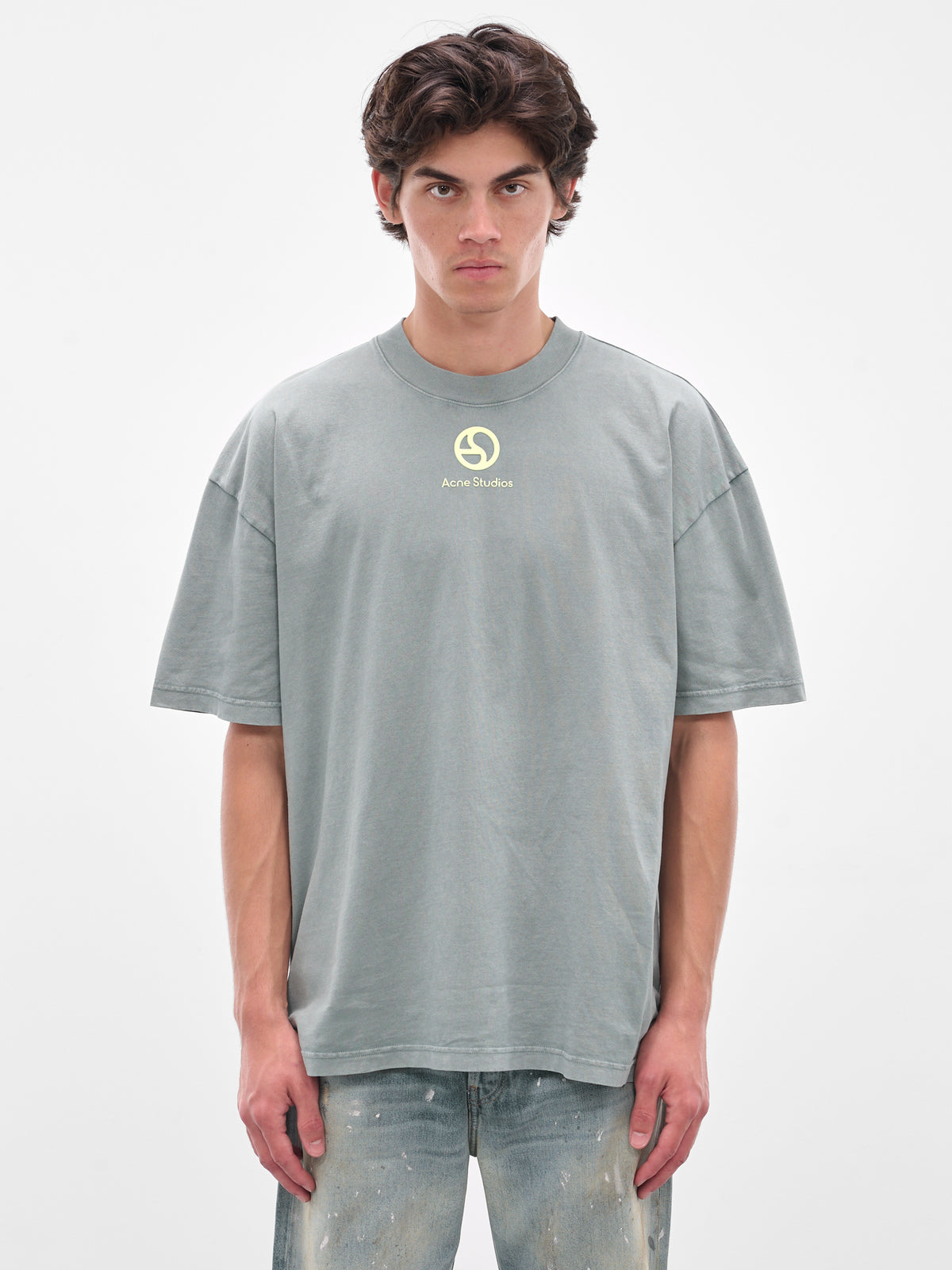 Mint Green Logo Tee (FN-UX-TSHI000133-MINT-GREEN)