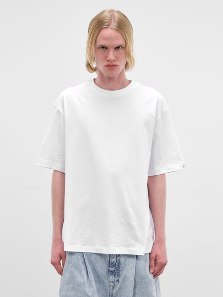 White Oversized Cotton Tee (FN-UX-TSHI000254-OPTIC-WHITE)