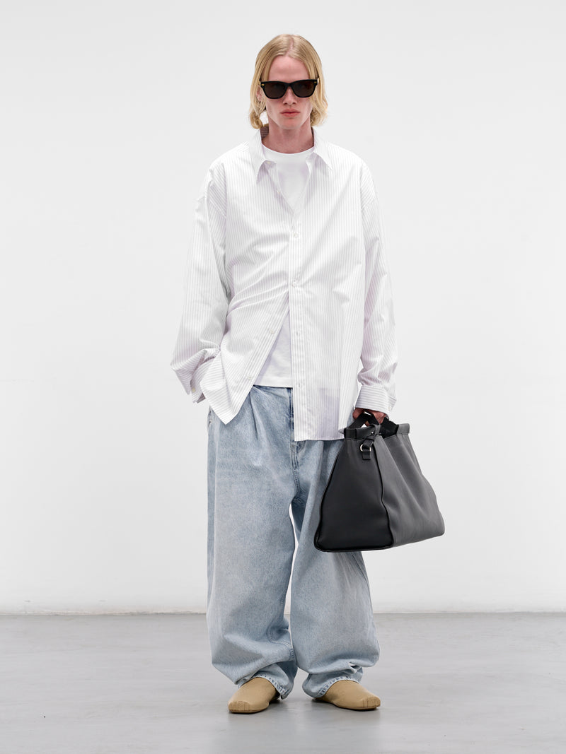 White Oversized Cotton Tee (FN-UX-TSHI000254-OPTIC-WHITE)