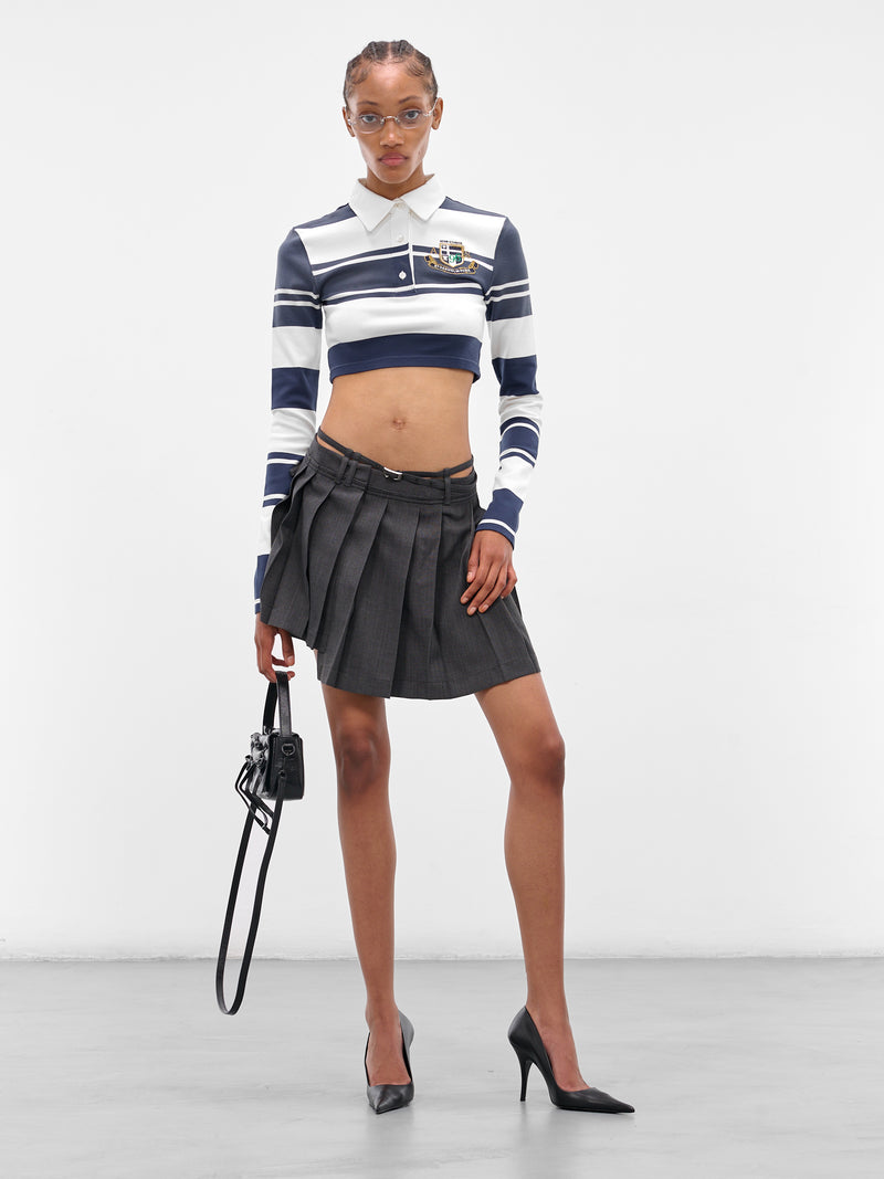 ACNE STUDIOS Pleated Mini Skirt | H.Lorenzo - styled