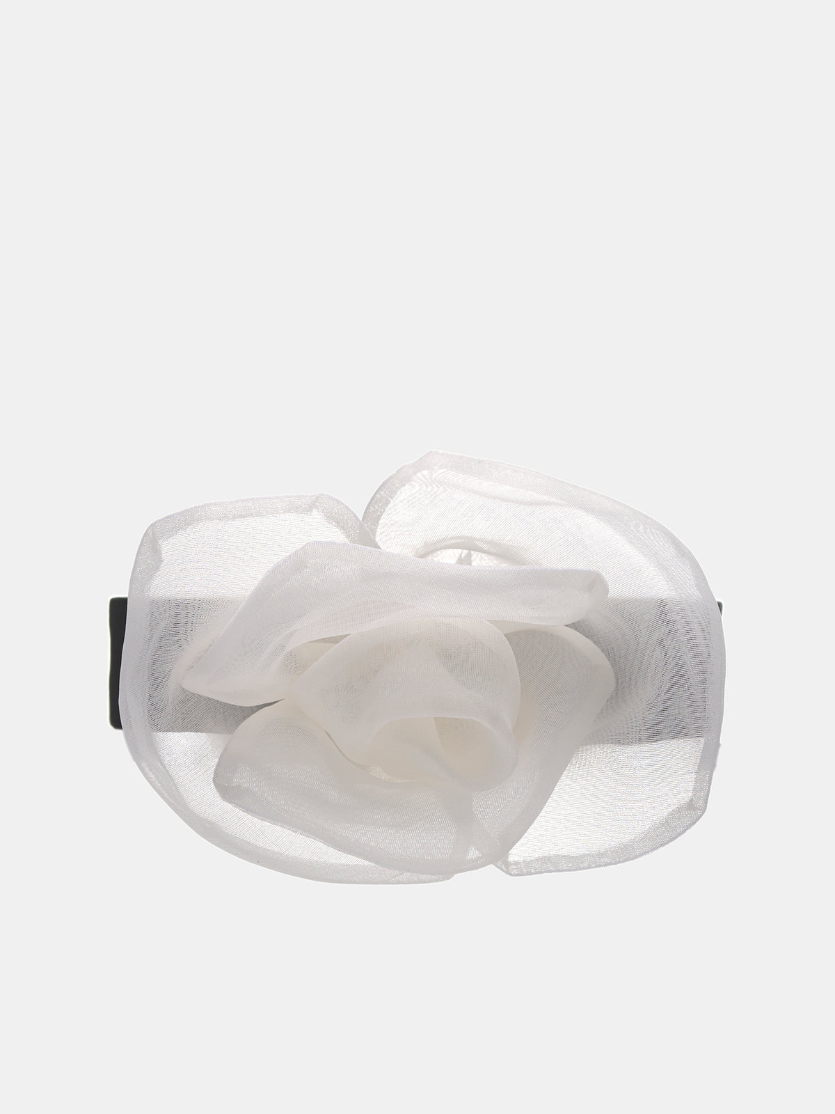 Satin & Organza Flower Choker (FT091R-GDCH3-MULTI)