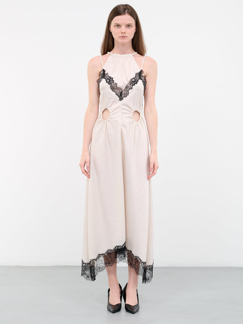 Lace Cut-Out Dress (FTC232-0802-ECRU)