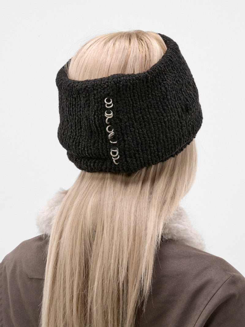 Black Rib-Knit Headband (FW26-AC4K-BLACK)