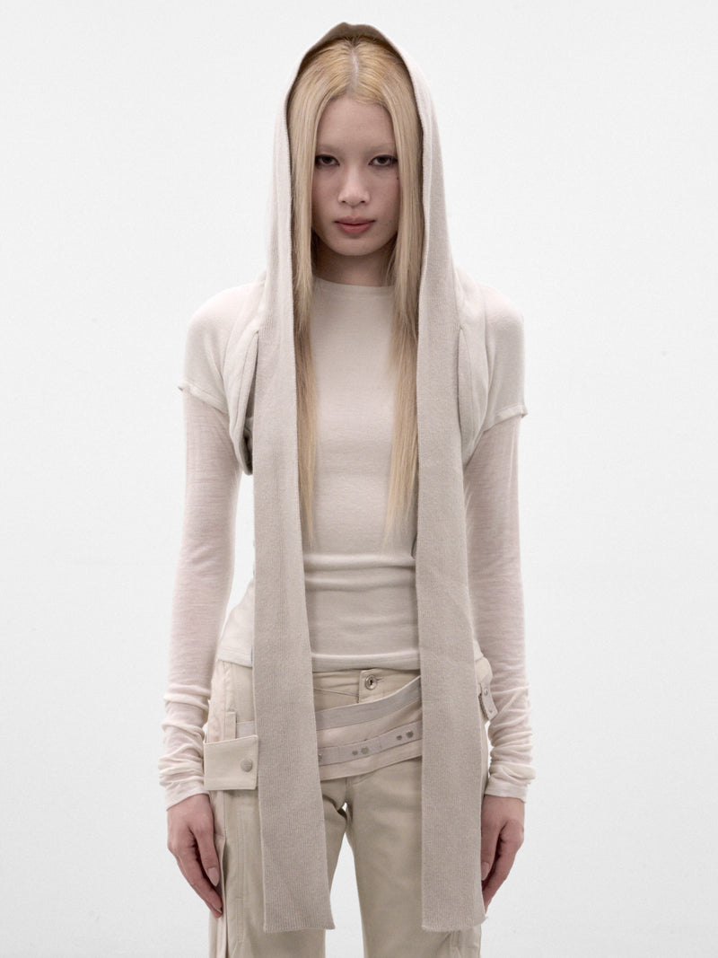 French Gray Layered Hooded Tee (FW26-TS2FG-FRENCH-GREY)