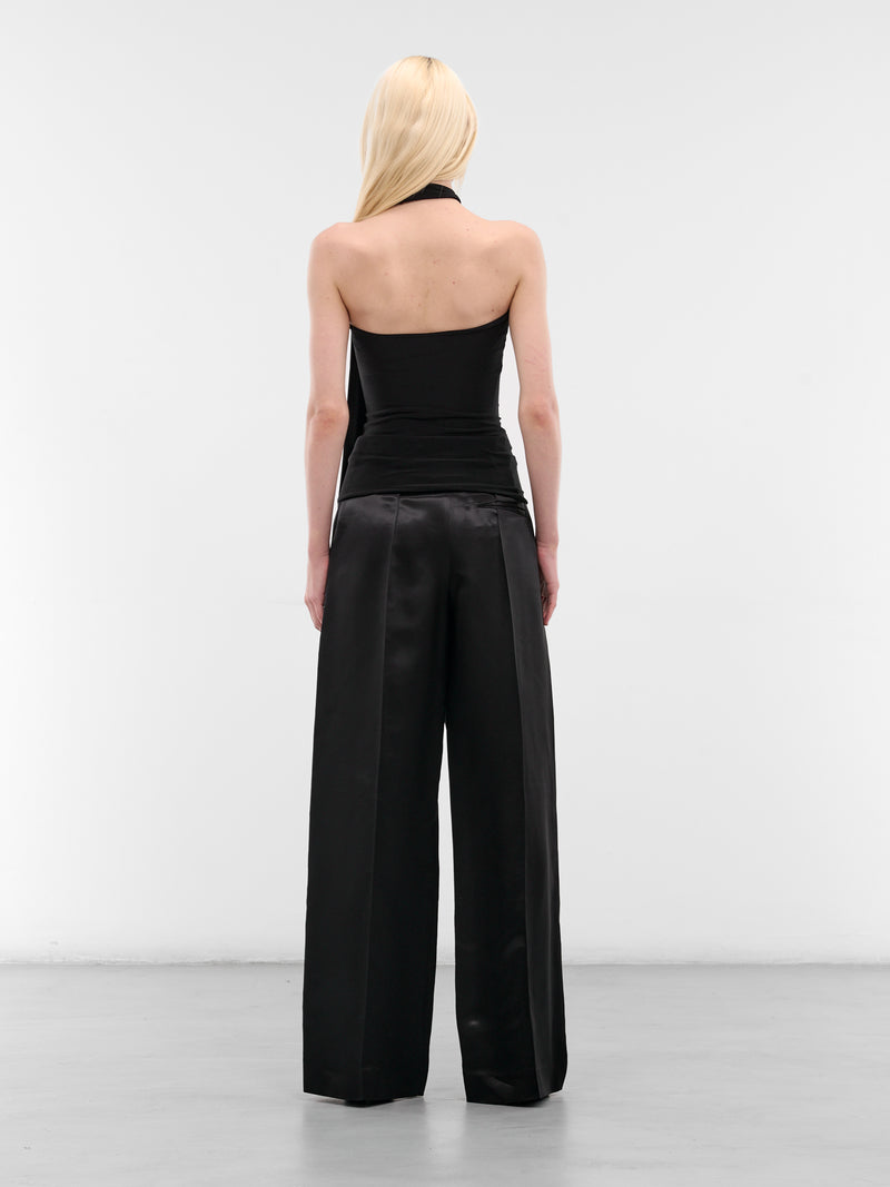 Black Claw Halter Scarf Top (G1204-BLACK)