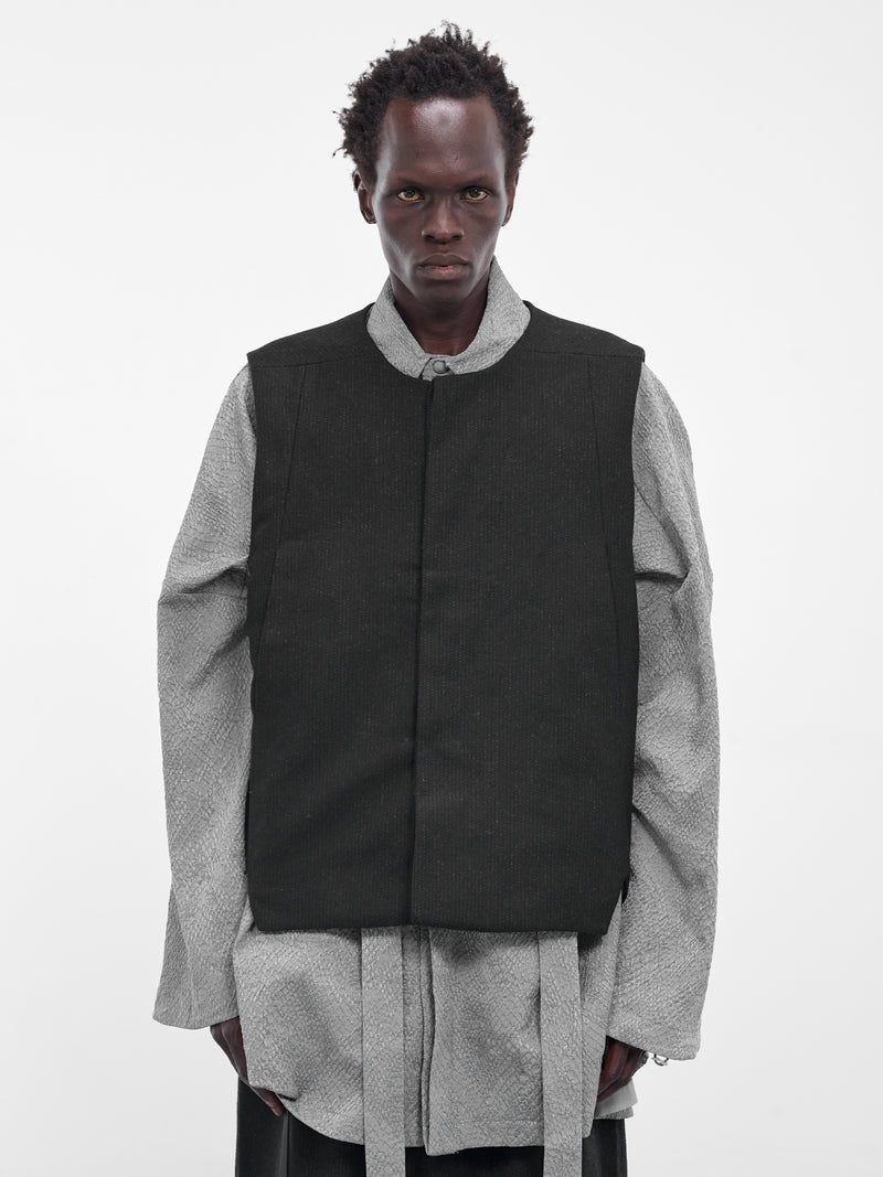 The Gileo Navy Wool Vest (GILEO-NAVY)