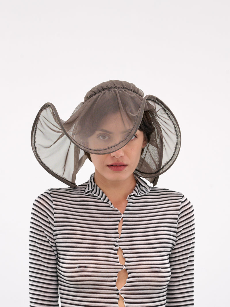 Grey Widow Headpiece (GREY-WIDOW-HEADPIECE)