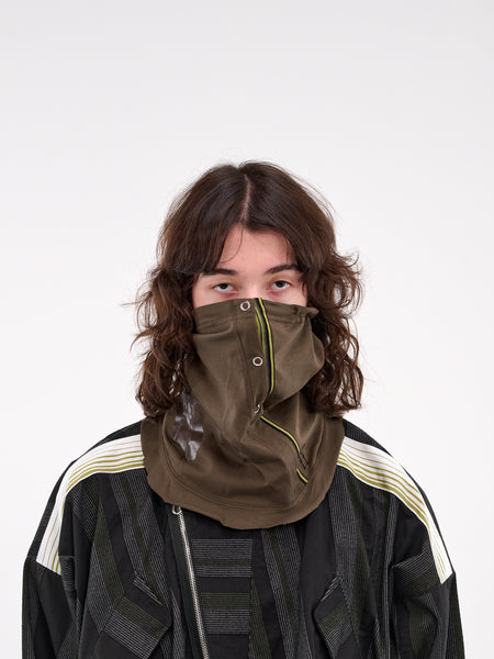 Kiko Kostadinov マフラー Kiko Kostadinov: ブラック Tarr マフラー | SSENSE 日本
