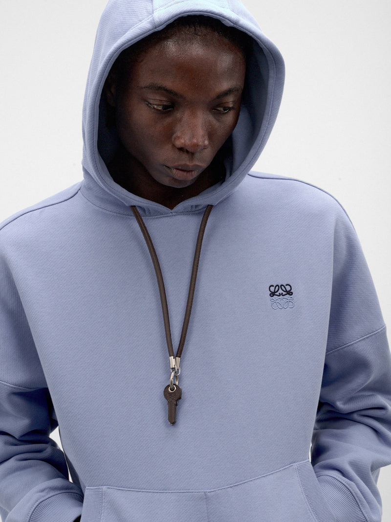 Light Blue Cotton Hoodie (H526Y25X92-LIGHT-BLUE)