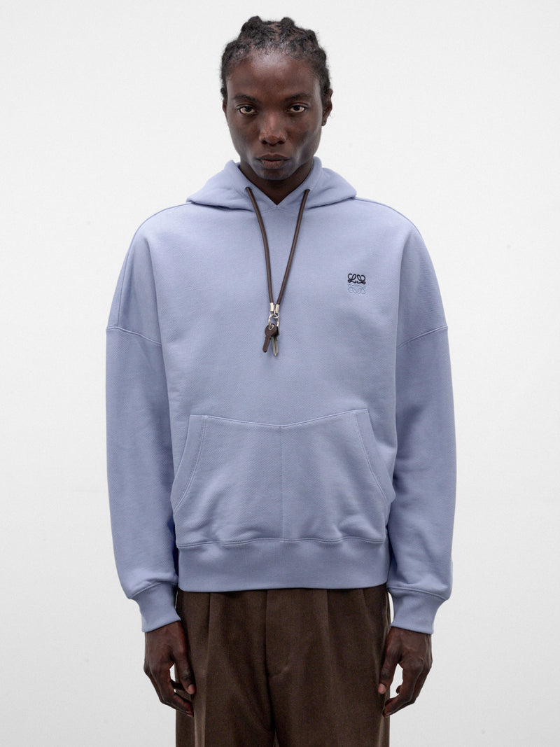 Light Blue Cotton Hoodie (H526Y25X92-LIGHT-BLUE)