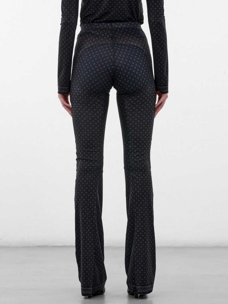 Navy Mesh Leggings (HALLE0SC-SCARF)