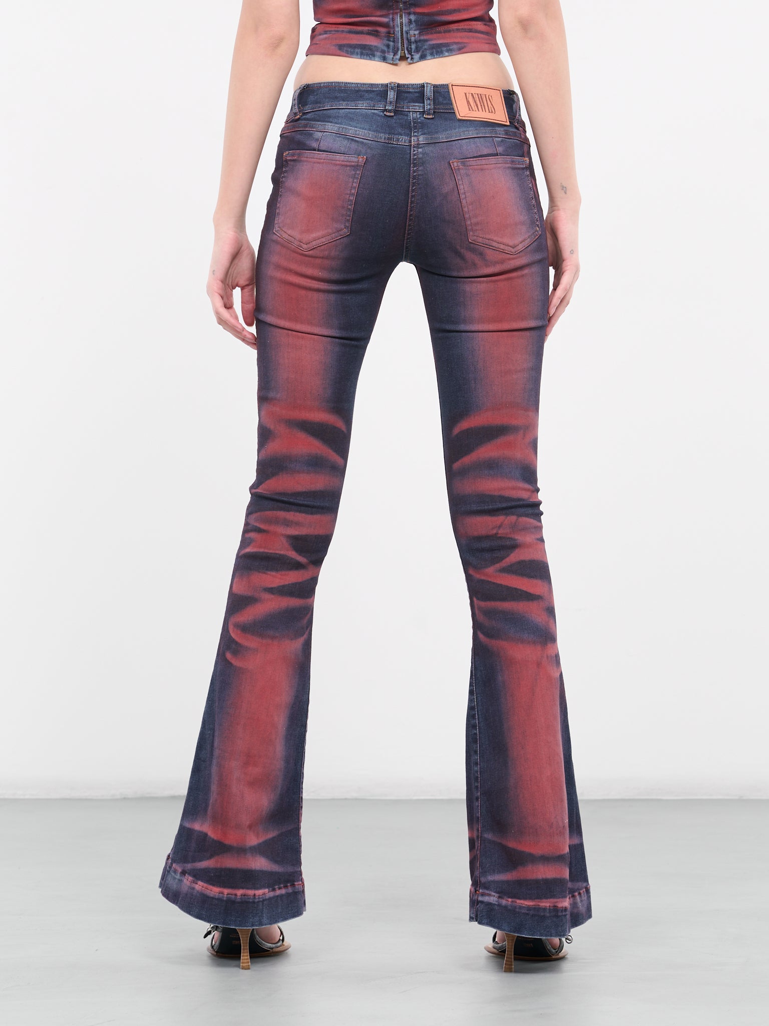 Harley Jeans (HARLEYJ0CRER-CREASE-RED)
