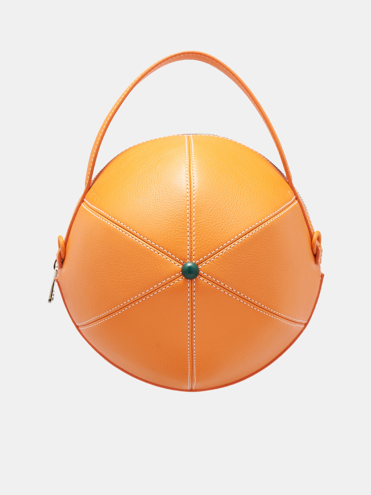 Orange Leather Bag (HB0615-LA0332-ORANGE)